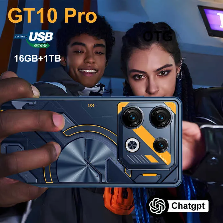 هاتف محمول أصلي GT 10 pro 16GB   1TB 5G 2024 هاتف ذكي 7 بوصة مفتوح  2024 Cellphone Original GT10pro 16GB 1TB 5G Smartphone 7inch