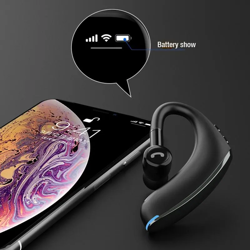 180 Degree Rotating Wireless Bluetooth Car Handsfree Earphones