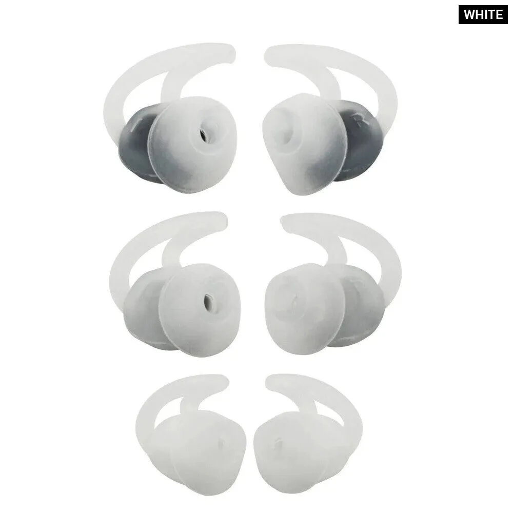 3 Pairs Silicone Tips for Bose Sound Sport Wireless Qc20 Qc30