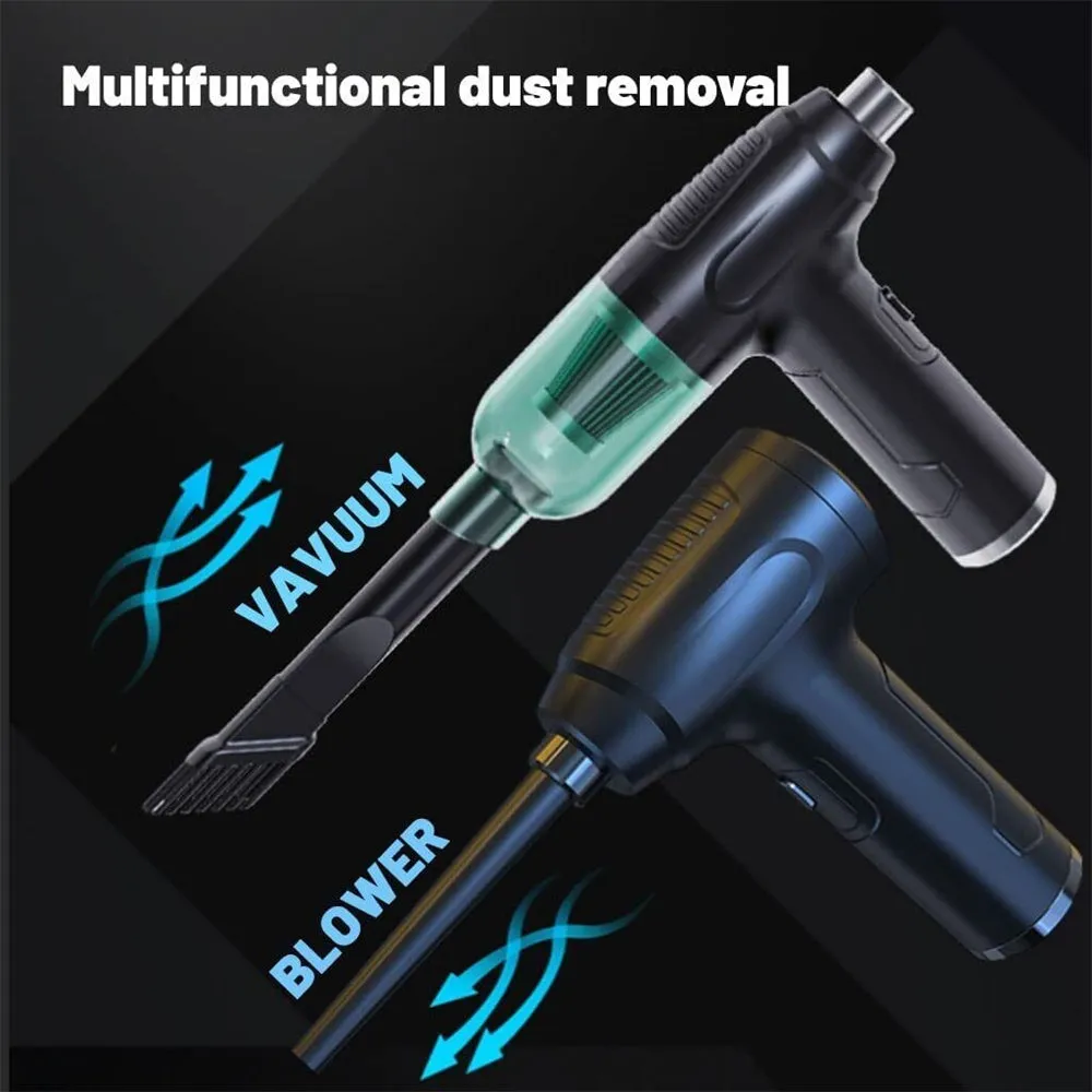 50000RPM Electric Cordless Air Duster | Car Vacuum Cleaner | Keyboard Cleaner Blower