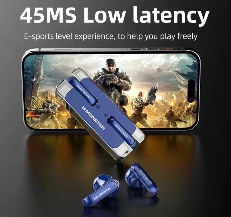 5pcs/2pcs/10pcs Wireless Bluetooth 5.3 Xkt08 Gaming Tws Low Latency Noise Reduction Earphones with Earbuds