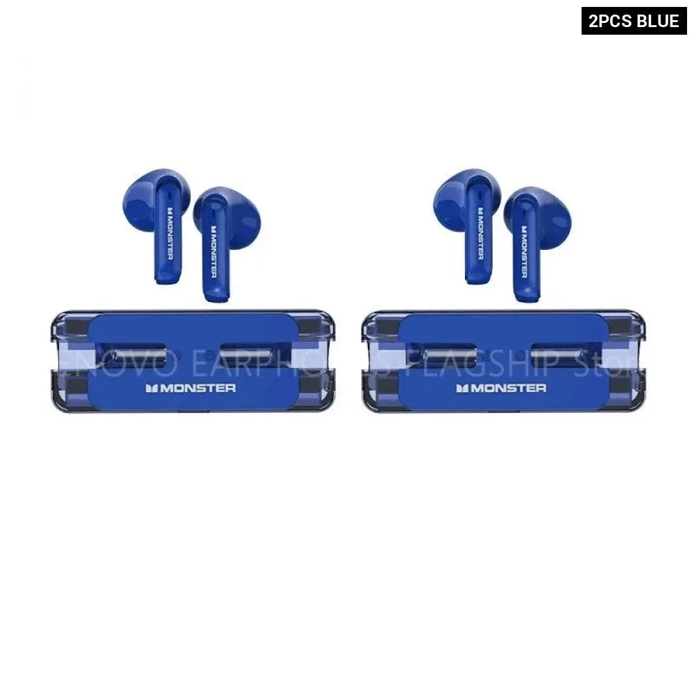 5pcs/2pcs/10pcs Wireless Bluetooth 5.3 Xkt08 Gaming Tws Low Latency Noise Reduction Earphones with Earbuds