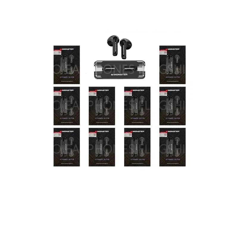5pcs/2pcs/10pcs Wireless Bluetooth 5.3 Xkt08 Gaming Tws Low Latency Noise Reduction Earphones with Earbuds