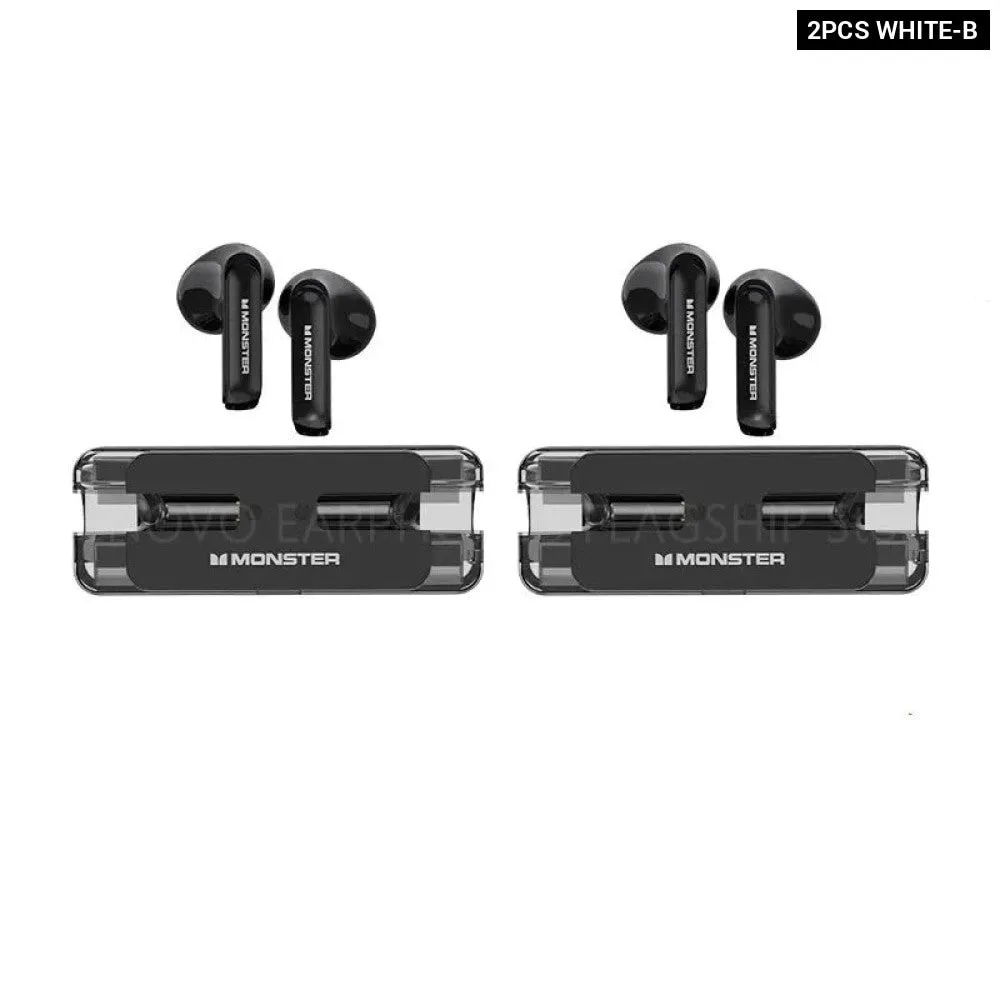 5pcs/2pcs/10pcs Wireless Bluetooth 5.3 Xkt08 Gaming Tws Low Latency Noise Reduction Earphones with Earbuds