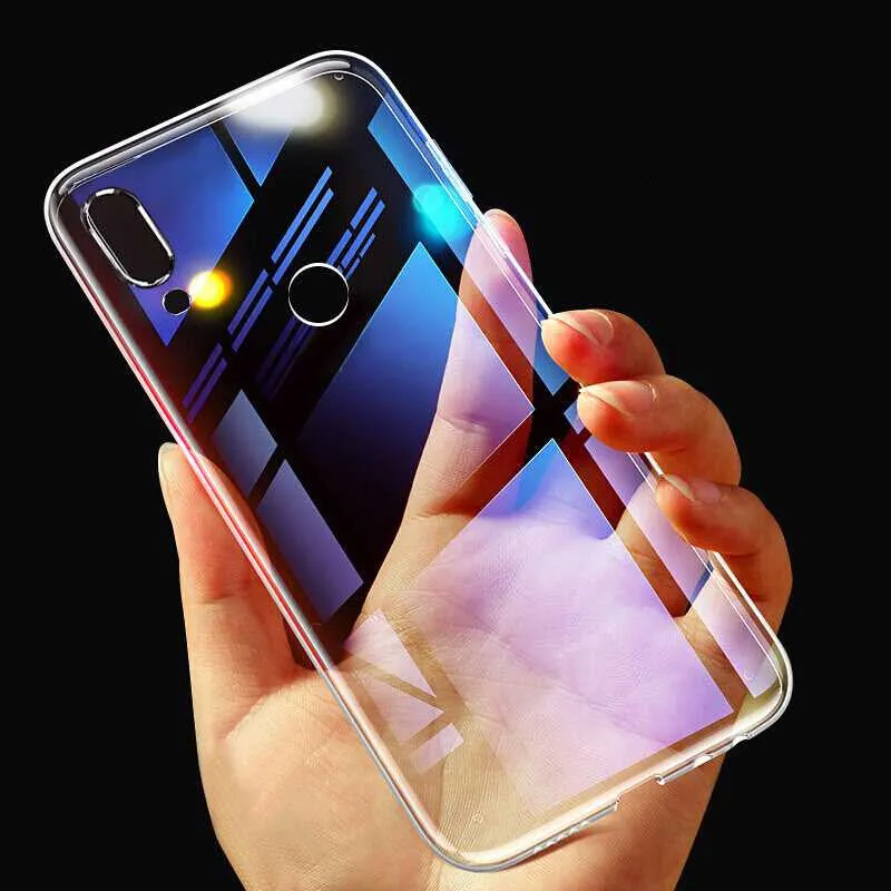 Clear Cover for Huawei P Smart 2019 case Mate 10 20 P30 P20 lite Pro Honor 8X P8 P10 P9 Lite Mini Y6 2018 Soft TPU Silicon Case