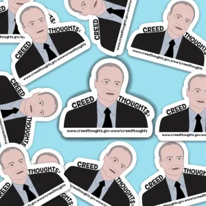 Creed Thoughts Vinyl Sticker