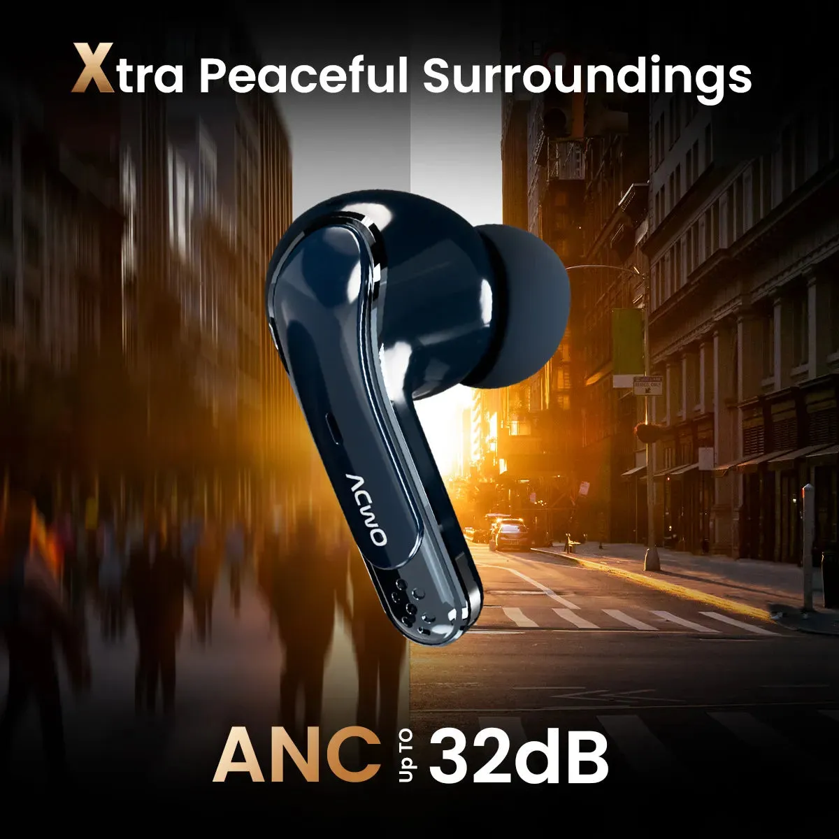 DwOTS X - [Gaming Earbuds For Gamers With ANC & Near Zero Lag]