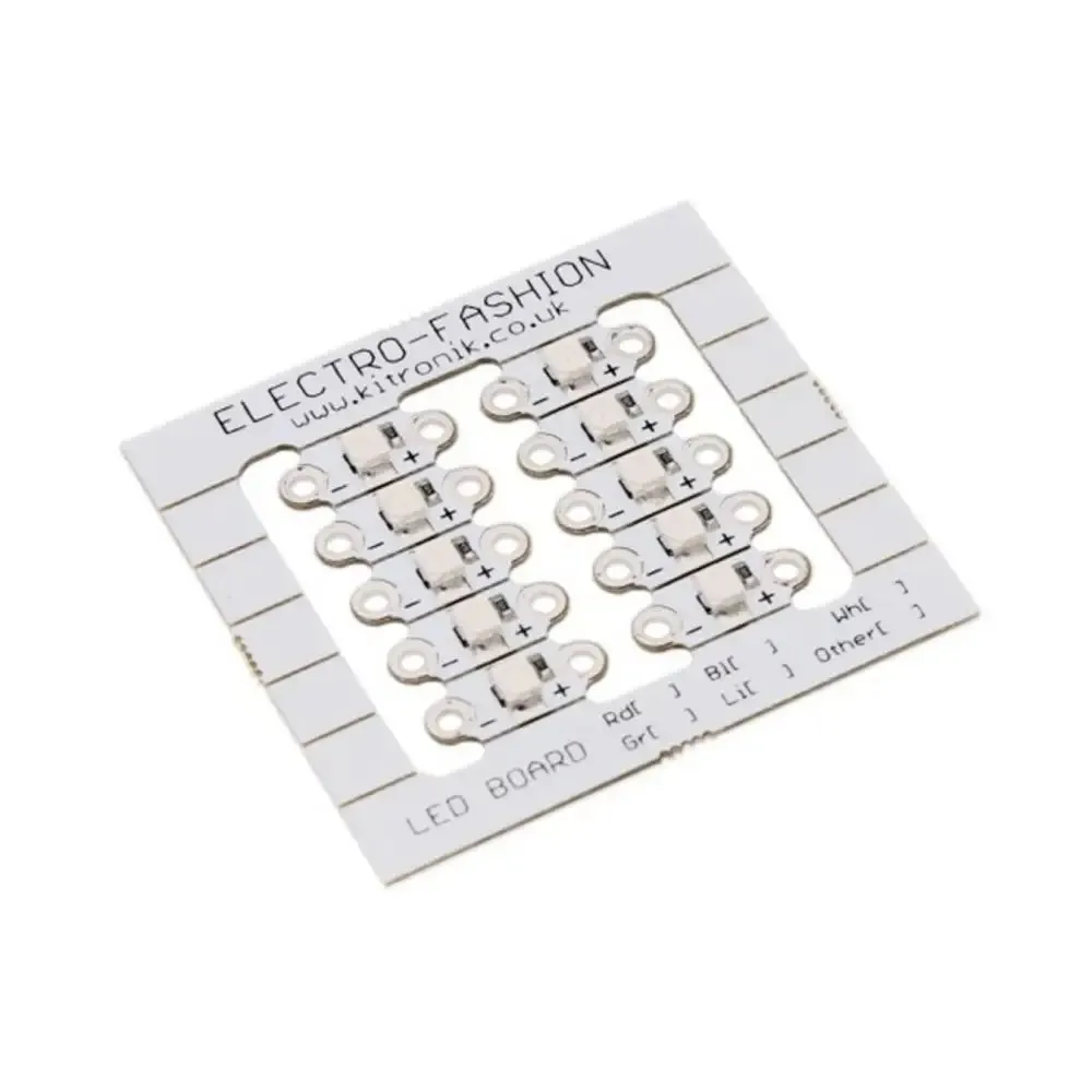 Electro-Fashion Sewable Green LEDs (10pk)