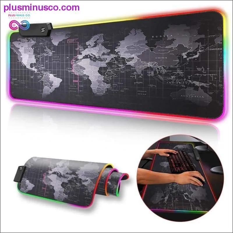 Gaming Mouse Pad Computer Mousepad Large Mouse Pad Gamer RGB