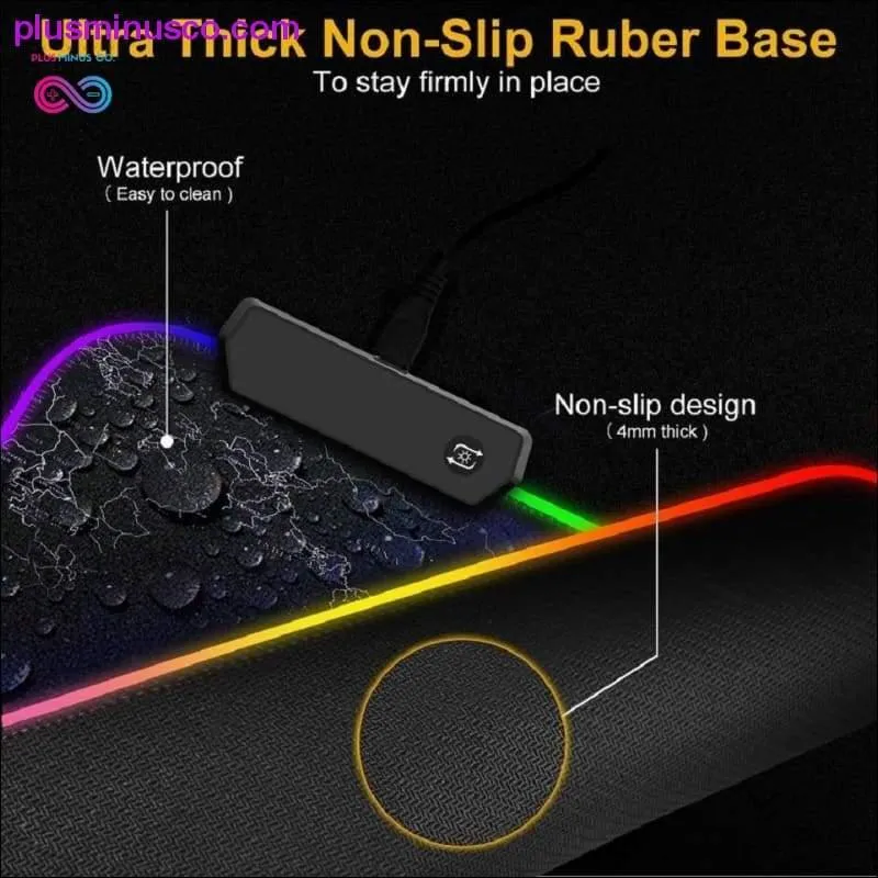 Gaming Mouse Pad Computer Mousepad Large Mouse Pad Gamer RGB