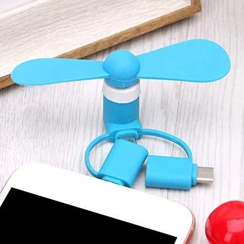 OTG USB PORTABLE FAN ( Pack Of 2 )