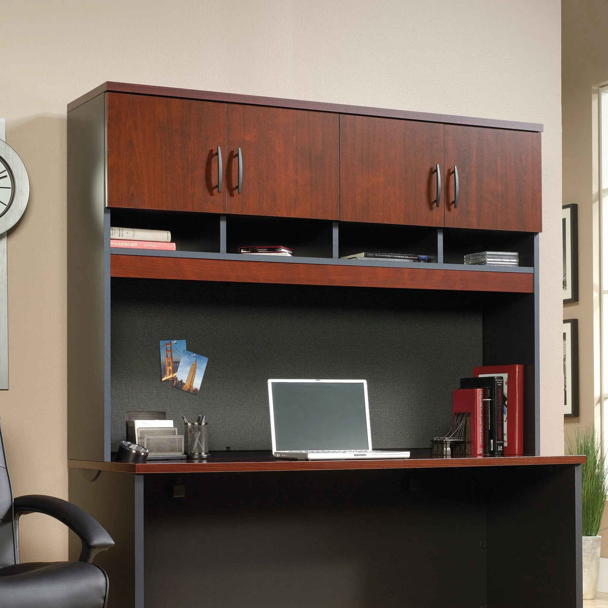 Palm Crest Commercial Grade Credenza Hutch