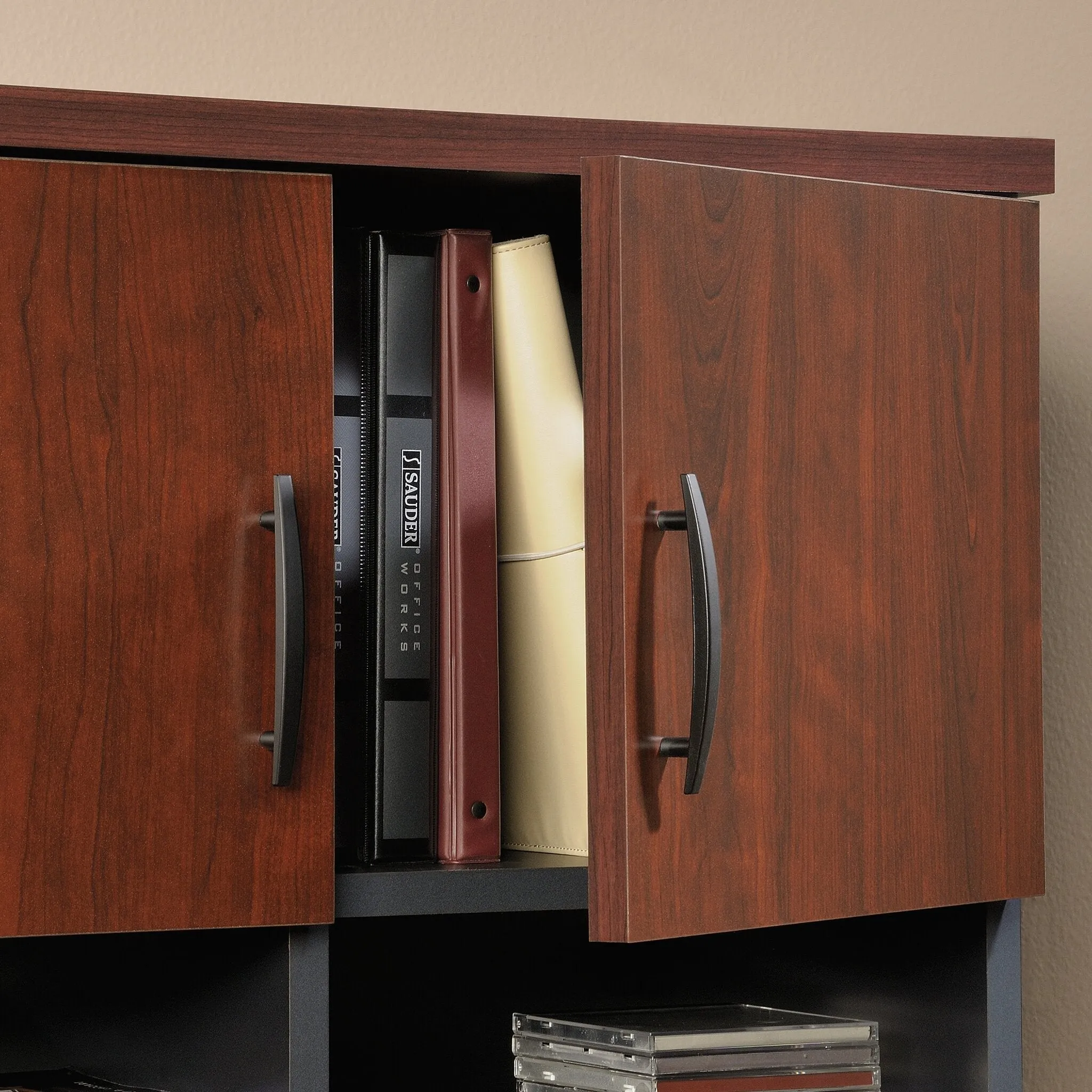 Palm Crest Commercial Grade Credenza Hutch