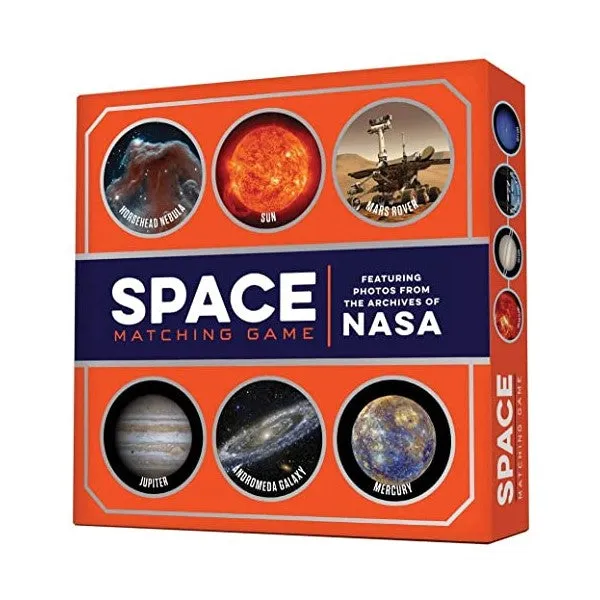 Space Matching Game: Featuring Photos from The Archives of NASA